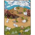 Pikkukuva 2 / 6: Rullattu vaahtovärjäysmatto 120 x 90 x 0,3 cm Ricokids RK-344