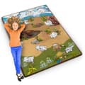 Pikkukuva 1 / 6: Rullattu vaahtovärjäysmatto 120 x 90 x 0,3 cm Ricokids RK-344