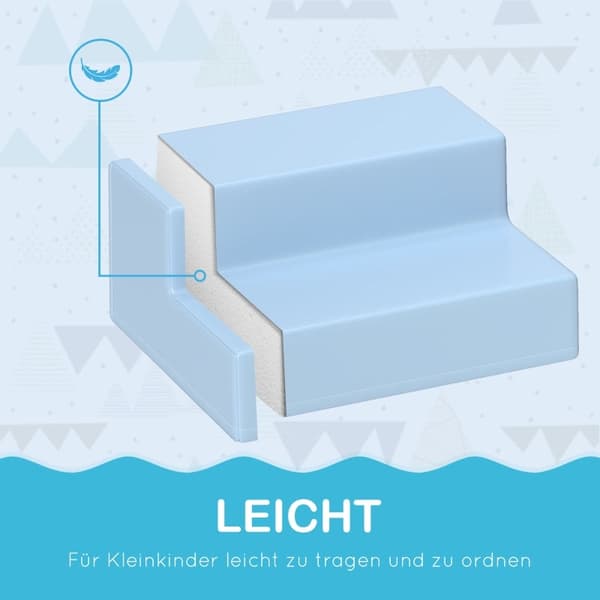 Rootz Soft Building Block Set - Klätterblock - Skumblock - Motorutveckling - Fuskläder - 45cm x 45cm x 25cm
