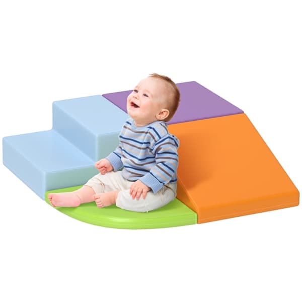 Rootz Soft Building Block Set - Klätterblock - Skumblock - Motorutveckling - Fuskläder - 45cm x 45cm x 25cm