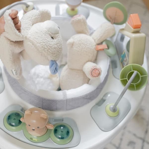 INGENUITY Spring &amp; Sprout babyaktivitetscenter - 2 i 1 - lysande och musikaliskt - 63 x 76 x 76 cm - flerfärgat - från 6 månader