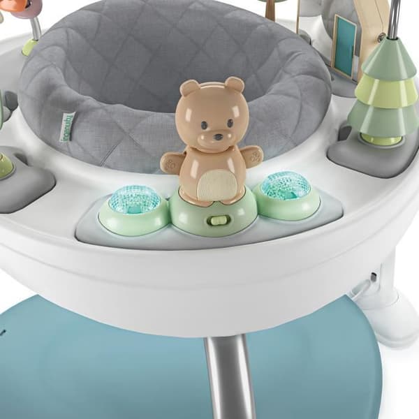 INGENUITY Spring &amp; Sprout babyaktivitetscenter - 2 i 1 - lysande och musikaliskt - 63 x 76 x 76 cm - flerfärgat - från 6 månader