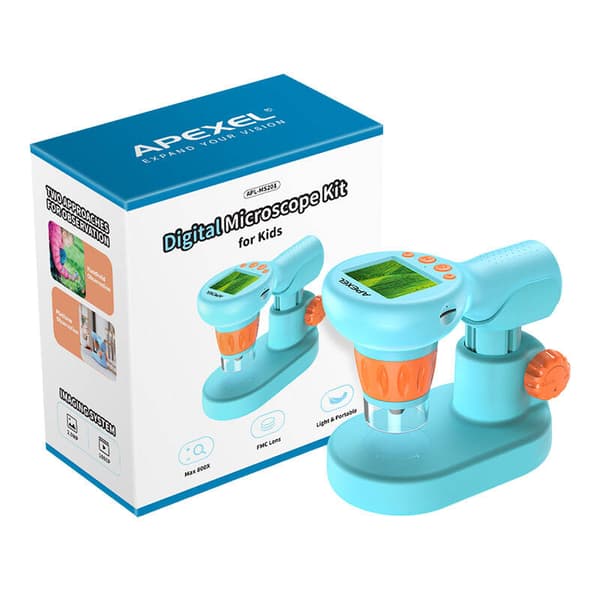 APEXEL APL-MS201 digitalt mikroskop for barn