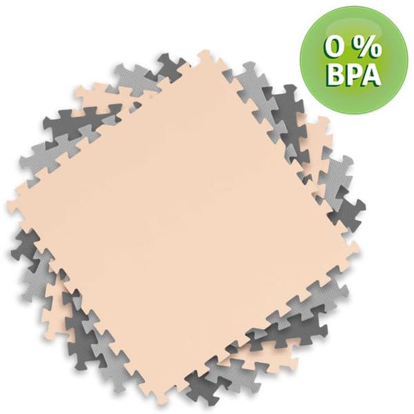 180x180 cm Antislip Skummatta för Barn - Lätt att rengöra, Säker & Hållbar