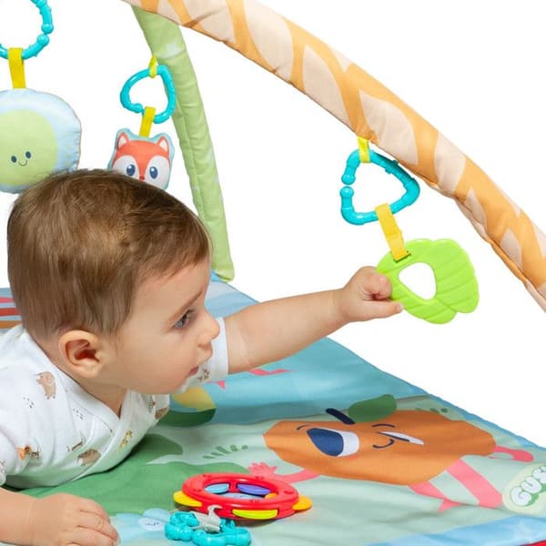 Mycket Musikaliskt Lekmatta med Båge för Baby. 5 Leksaker. Gusy Luz Moltó