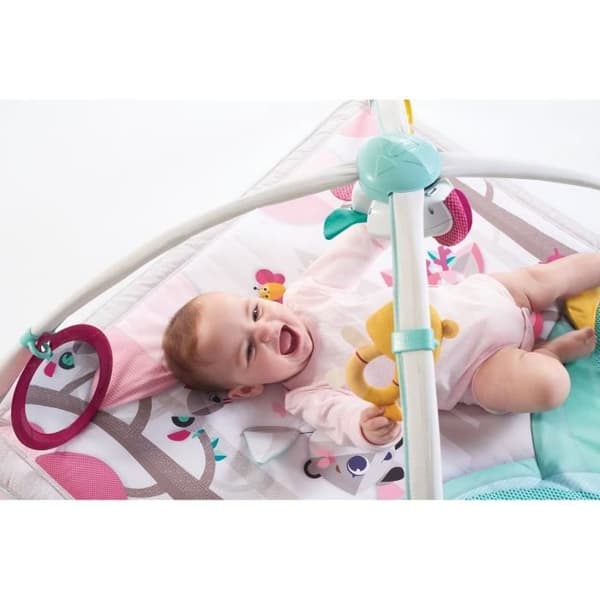Tiny Love Baby Girl Musical Awakening Mat, från födseln, Princess Collection, 88 x 78 cm