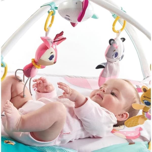 Tiny Love Baby Girl Musical Awakening Mat, från födseln, Princess Collection, 88 x 78 cm