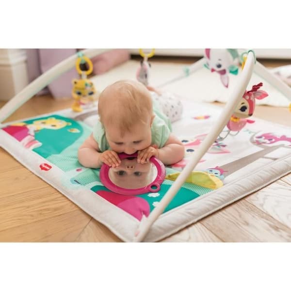 Tiny Love Baby Girl Musical Awakening Mat, från födseln, Princess Collection, 88 x 78 cm