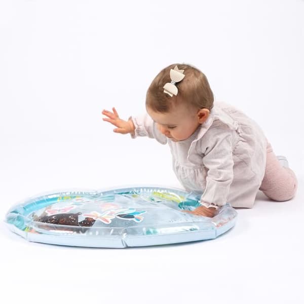 LUDI - Jungle Water Mat - Sensorisk aktivitetsmatta för att väcka baby - Från 10 månader
