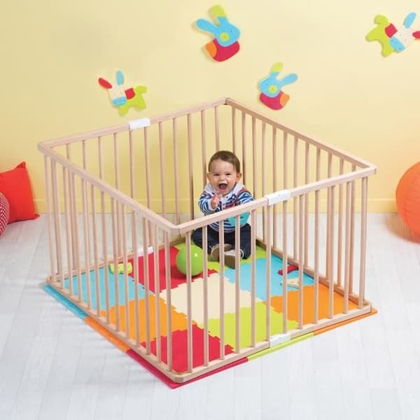 Vanliga skumplattor - LUDI - 90 x 90 cm - Isolering, dämpning, motstånd - Baby