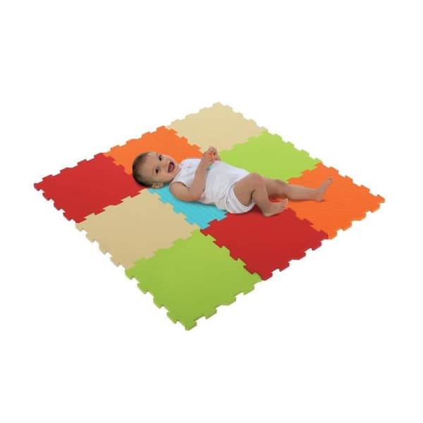 Vanliga skumplattor - LUDI - 90 x 90 cm - Isolering, dämpning, motstånd - Baby