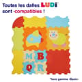 Miniatyrbild 6 av 6: Vanliga skumplattor - LUDI - 90 x 90 cm - Isolering, dämpning, motstånd - Baby