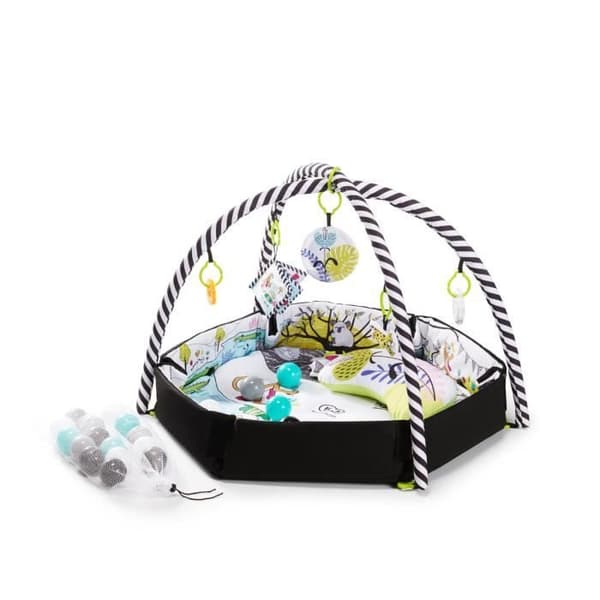 Kinderkraft SMARTPLAY lekmatta - Lekhagefunktion - Leksaker ingår - CE EN 71-1 standard