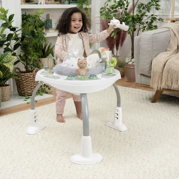 INGENUITY Spring &amp; Sprout babyaktivitetscenter - 2 i 1 - lysande och musikaliskt - 63 x 76 x 76 cm - flerfärgat - från 6 månader