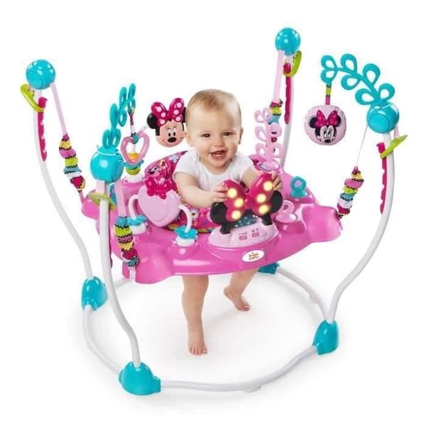Minnie Bounce Baby Walker - Rosa - Ljud och ljus - DISNEY BABY