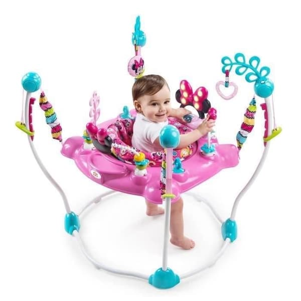 Minnie Bounce Baby Walker - Rosa - Ljud och ljus - DISNEY BABY
