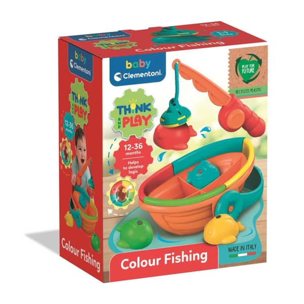 Sort & Match Fishing Set Regnbåge