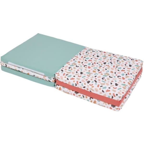 Maxi aktivitetsmatta Malin - TINEO - Evolutiv 5-i-1 matta - 180 x 120 cm - Geometrisk / Roliga djur