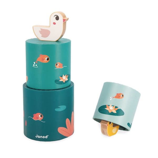 Box Spel Baby 1 År - 4 Användbara Leksaker - Sensoriskt Spel för Baby - Form för Nyföddas Utveckling