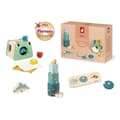 Miniatyrbild 1 av 6: Box Spel Baby 1 År - 4 Användbara Leksaker - Sensoriskt Spel för Baby - Form för Nyföddas Utveckling