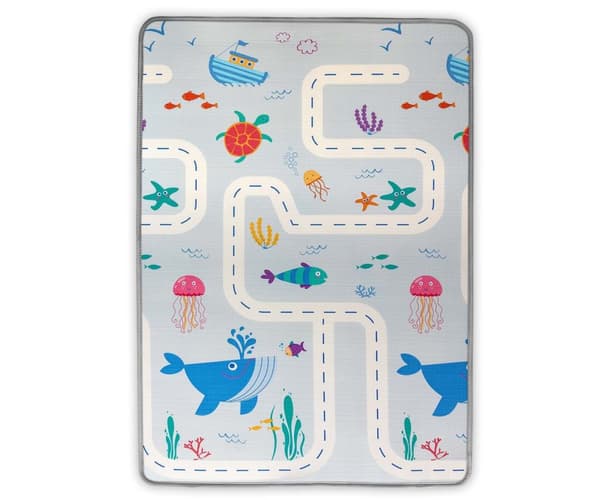Milly Mally Roll-up Skummåtte Kinder Sea and Africa