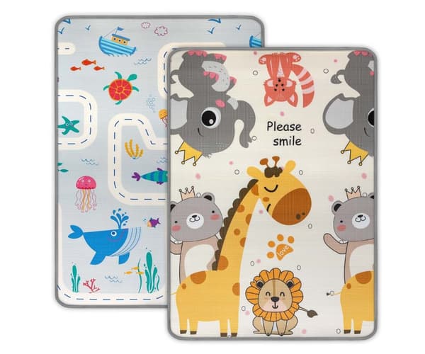 Milly Mally Roll-up Skummåtte Kinder Sea and Africa