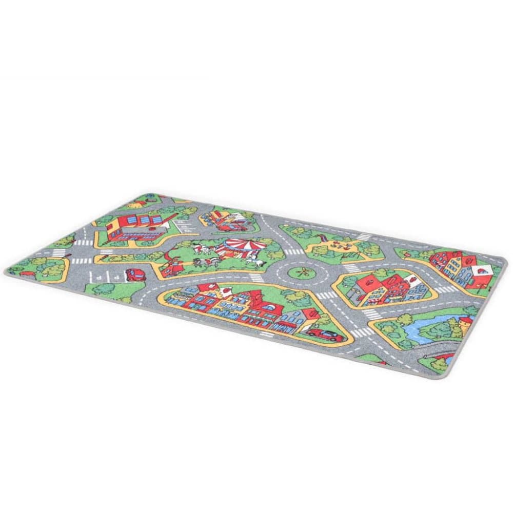 vidaXL legetæppe loop-pile 170 x 290 cm byveje