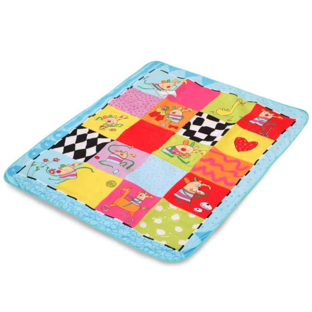 Taf Toys udendørs legemåtte Kooky på skovtur 140 x 115 cm 12145