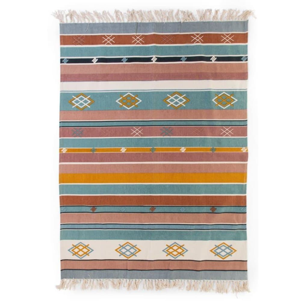 CHILDHOME Barneteppe 120x160 cm geometrisk flerfarget