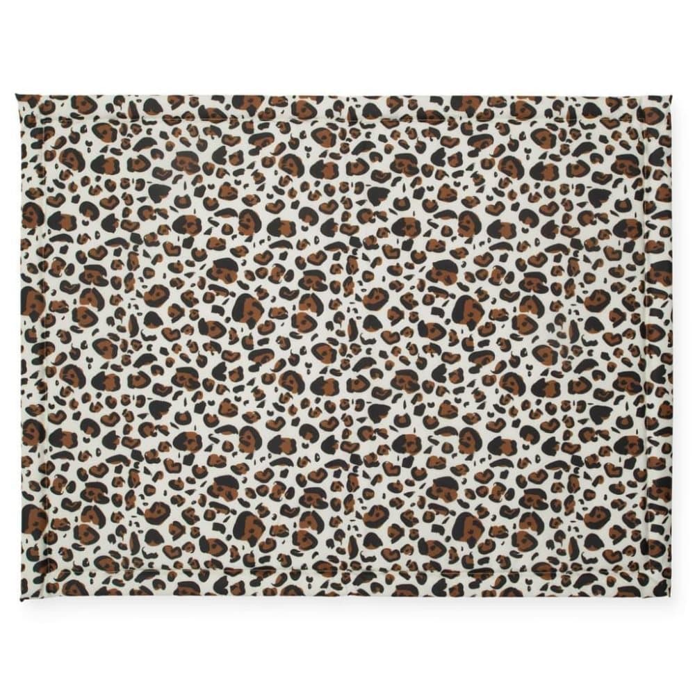 Jollein vattæppe til kravlegård 75 x 95 cm leopardmønster brun