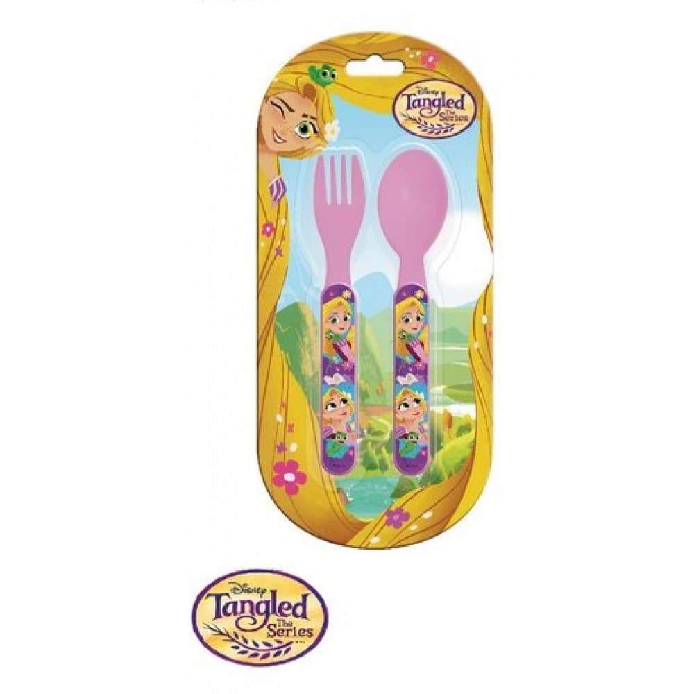 ZTR Bestick Sked & Gaffel Disney Princess Tangled Rapuntzel 13cm