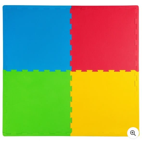 Big Steps Play Colourful Foam Play Mat