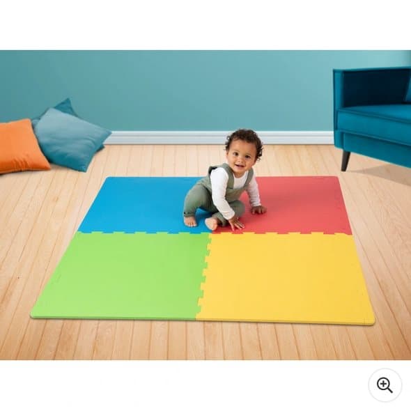 Big Steps Play Colourful Foam Play Mat