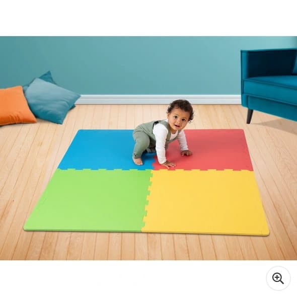 Big Steps Play Colourful Foam Play Mat