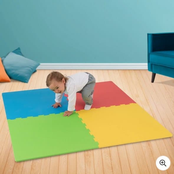 Big Steps Play Colourful Foam Play Mat