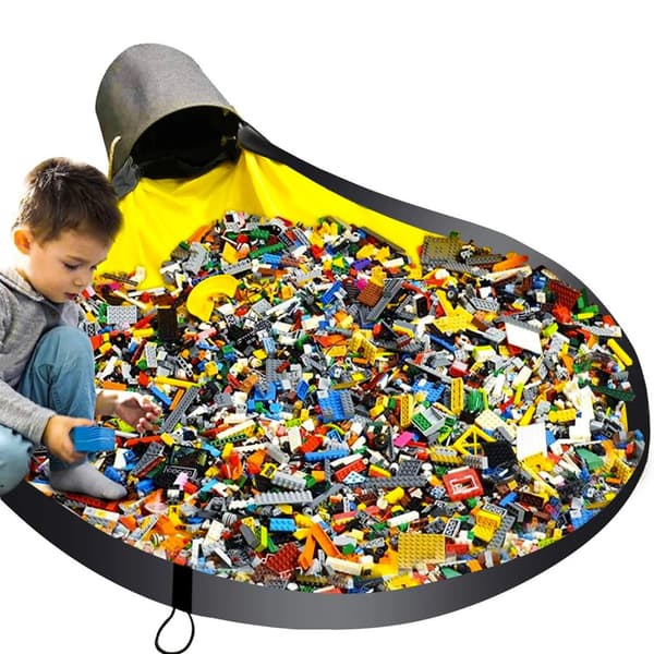 Lekematte og oppbevaringskurv - 2-i-1
