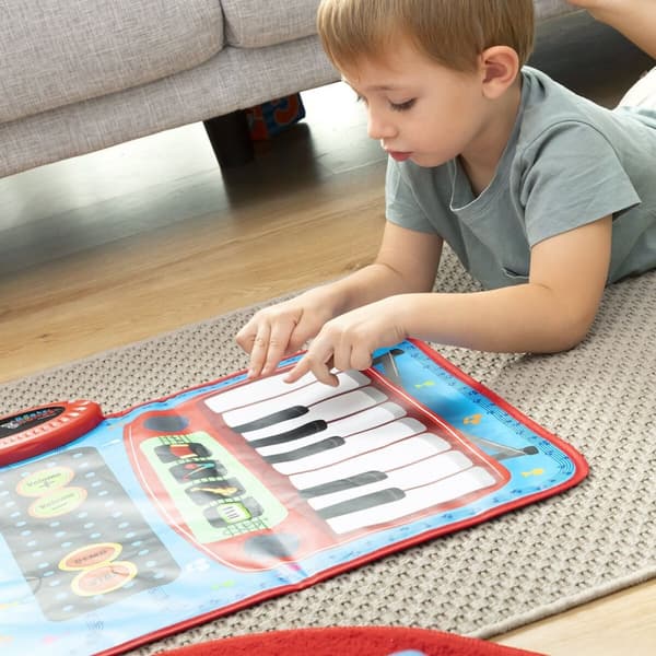 Interaktiv musikmåtte - batteridrevet