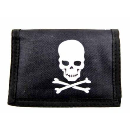 Leksaker Plånbok Wallet Döskalle Svart Canvas
