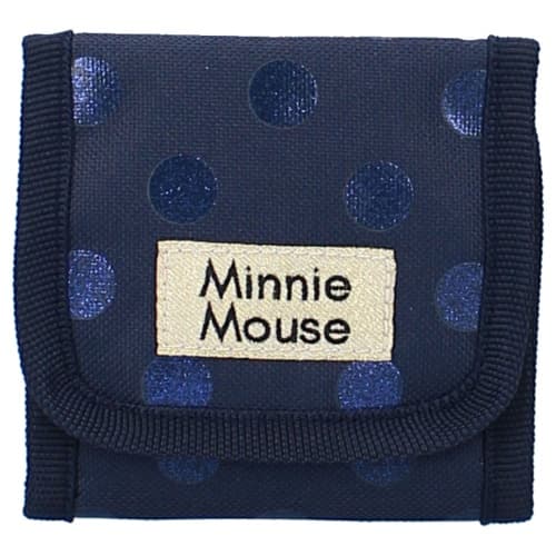 Plånbok Barn Wallet 10x10cm Disney Minnie Mimmi Pigg Navy Mörkblå