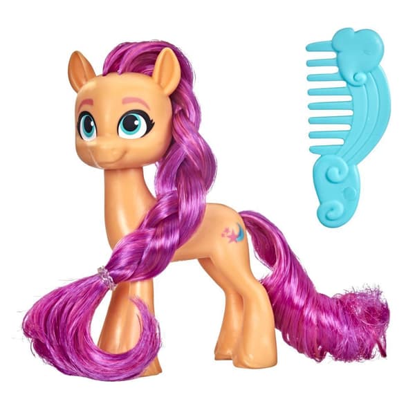 Hasbro Leksaker Häst My Little Pony Best Movie Figur 10cm Orange