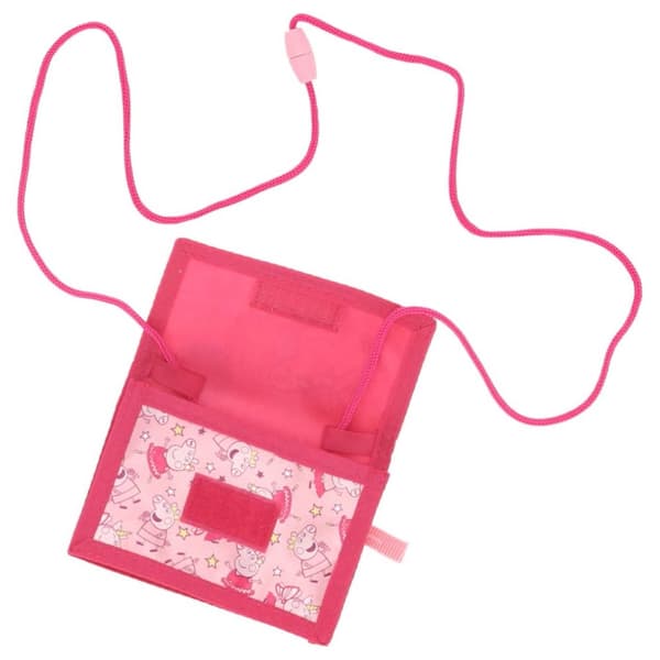 Leksaker Plånbok Wallet 14x10cm PIPA7000 PEPPA PIG GRETA GRIS ROSA