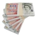 Pikkukuva 1 / 3: Leikkirahat - 50 Britannian punta (100 seteliä)