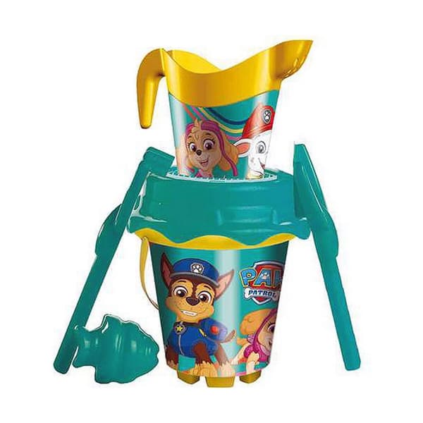 Sæt med legetøj til stranden The Paw Patrol 6 Dele Multifarvet
