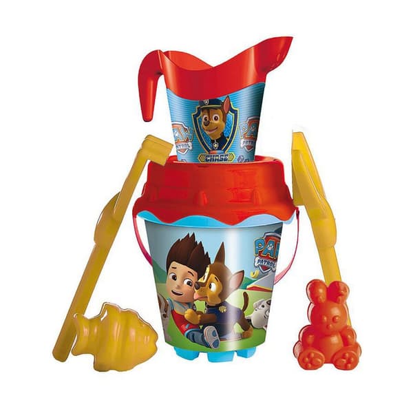 Sæt med legetøj til stranden The Paw Patrol 6 Dele Multifarvet