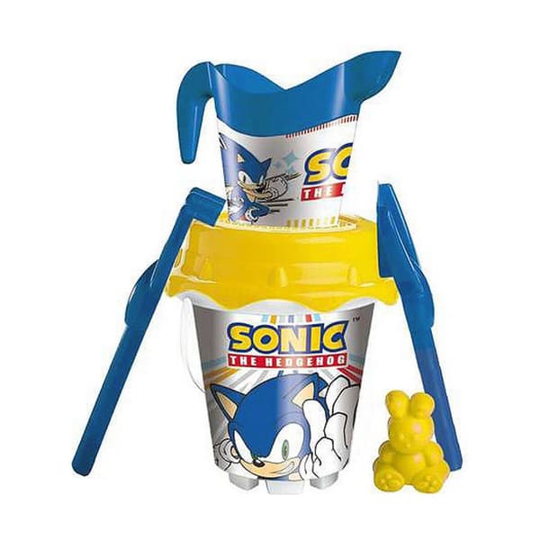 Sæt med legetøj til stranden Sonic 6 Dele