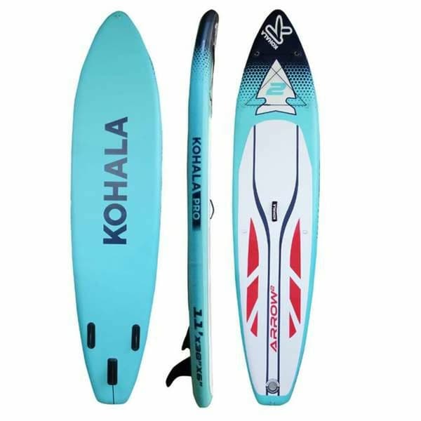 Ilmatäytteinen Paddle Surf Board Tarvikkeilla Kohala Arrow 2 Sininen ( 335 x 75 x 15 cm)