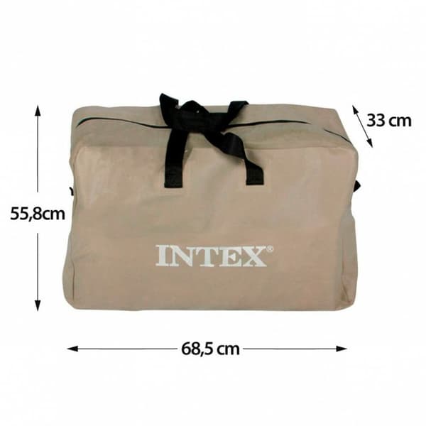 Uppblåsbar båt Intex Excursion 5 Blå Vit 366 x 43 x 168 cm