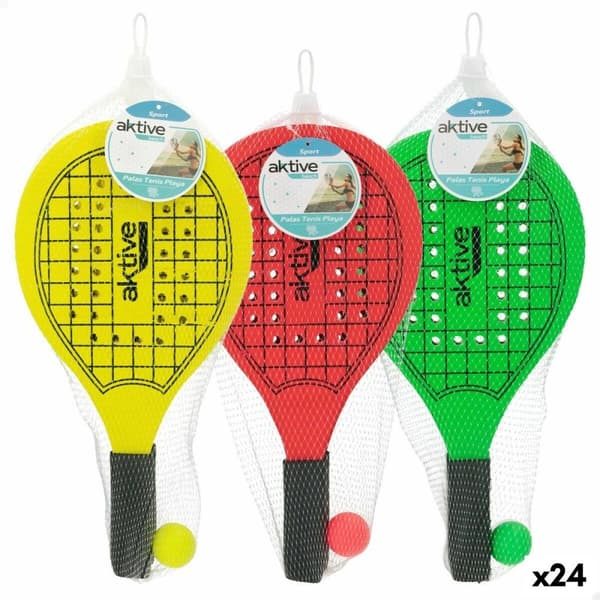 Hiekkalapio ja pallo Aktive Puu 20,5 x 39,5 cm (24 osaa)