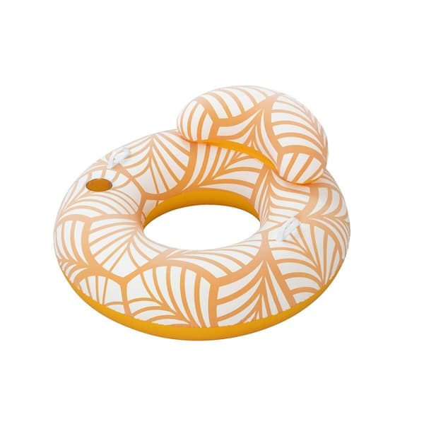 Oppustelig poolstol Bestway Deluxe 118 x 117 cm Orange