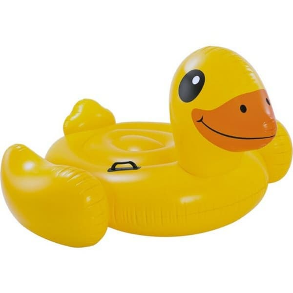 Oppustelig Figur til Pool Intex Gul